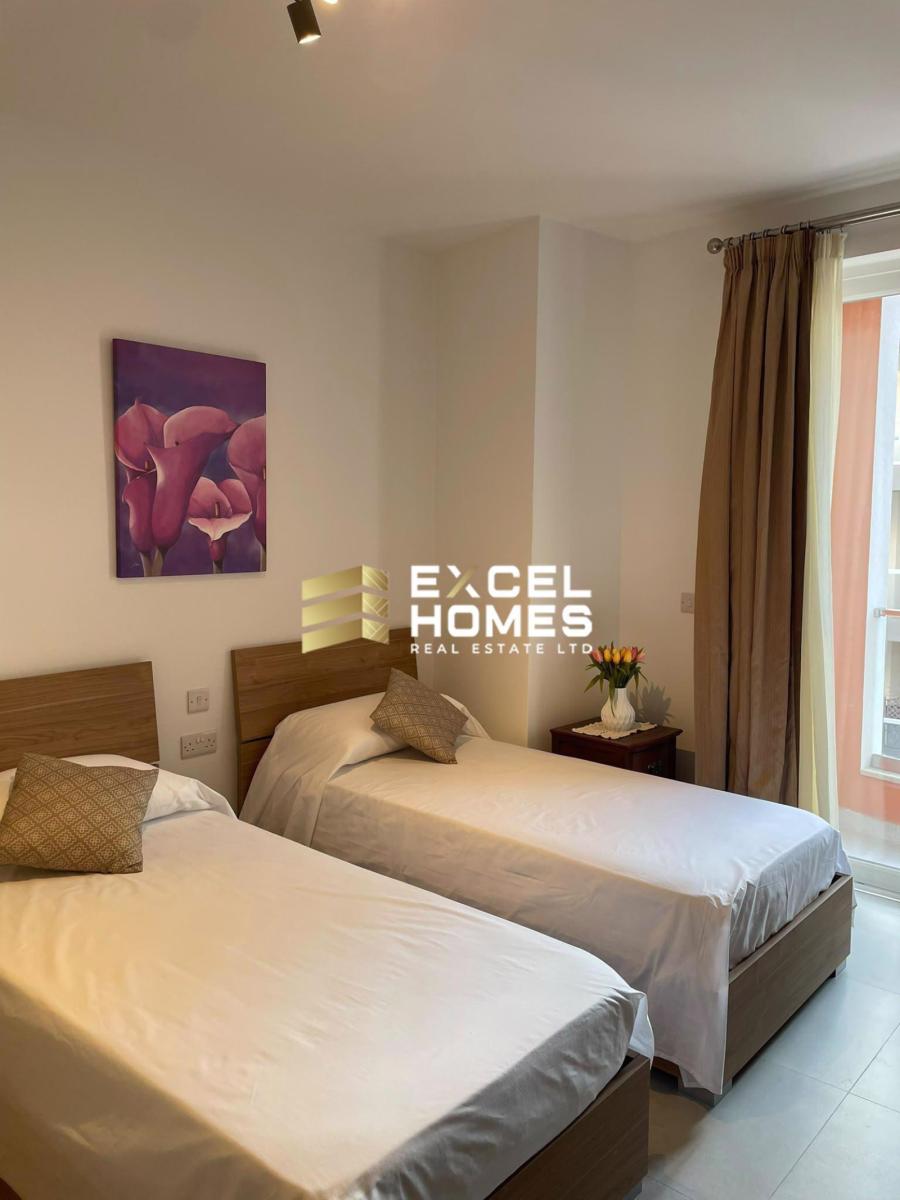 2-bedroom apartment to let in Buġibba