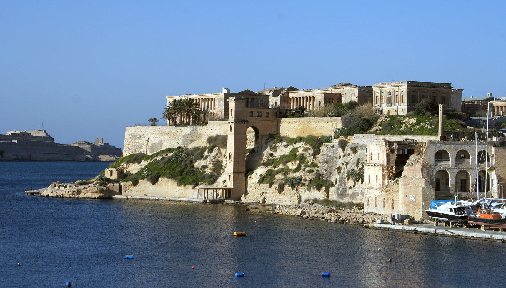 The Bighi waterfront at Kalkara
