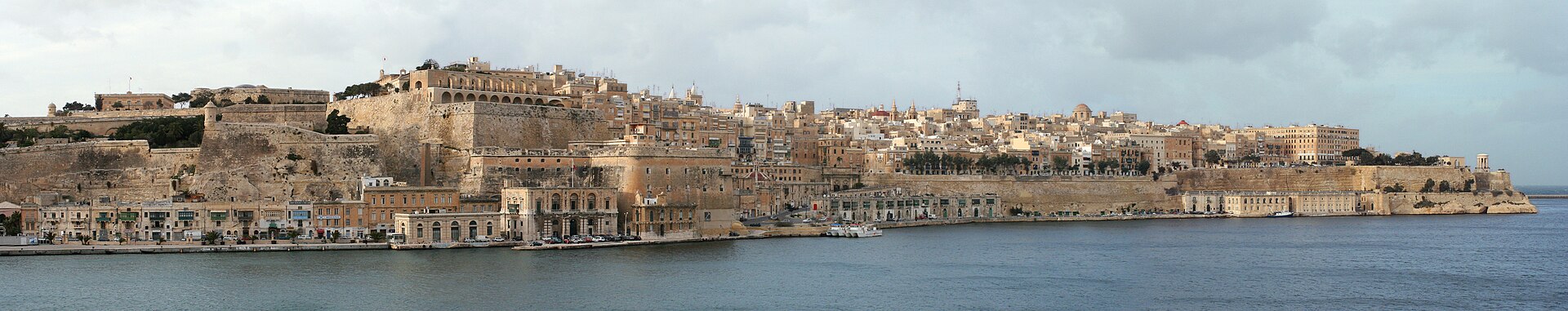 Valletta seen across the Grand Harbour