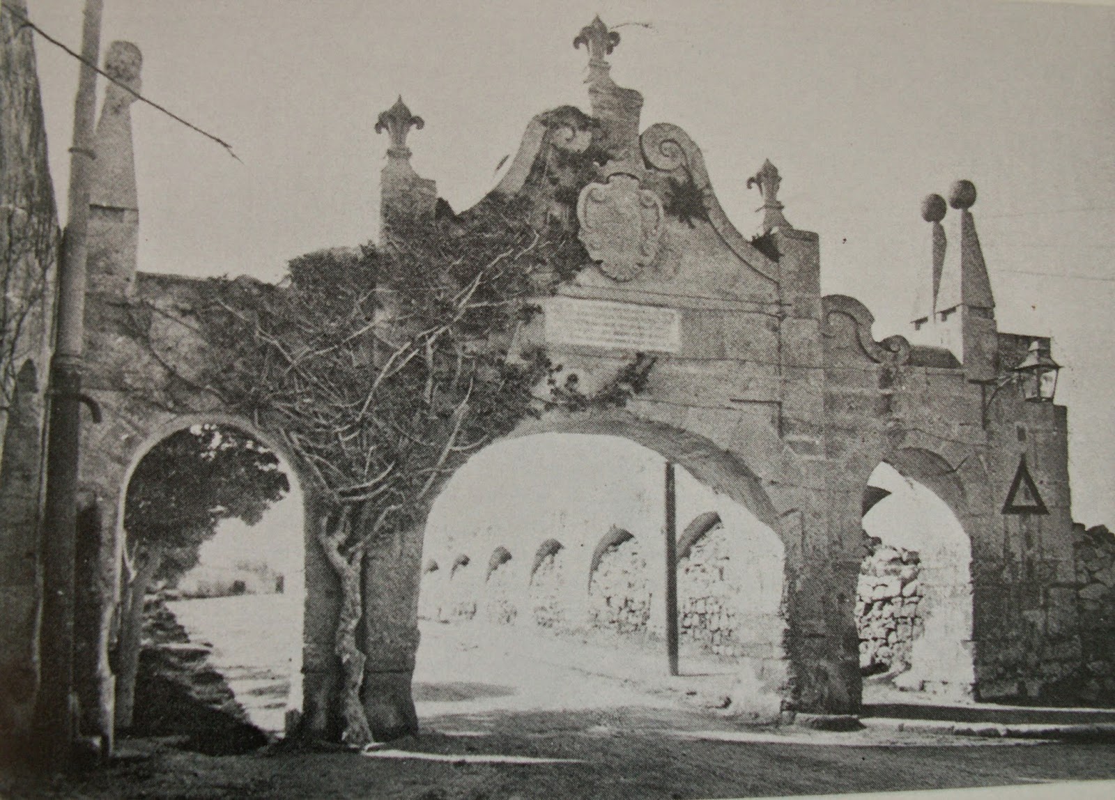 The Wignacourt arch at Santa Venera