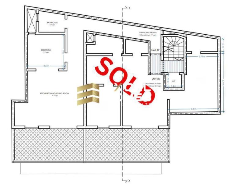 1-bedroom apartment for sale in Msida