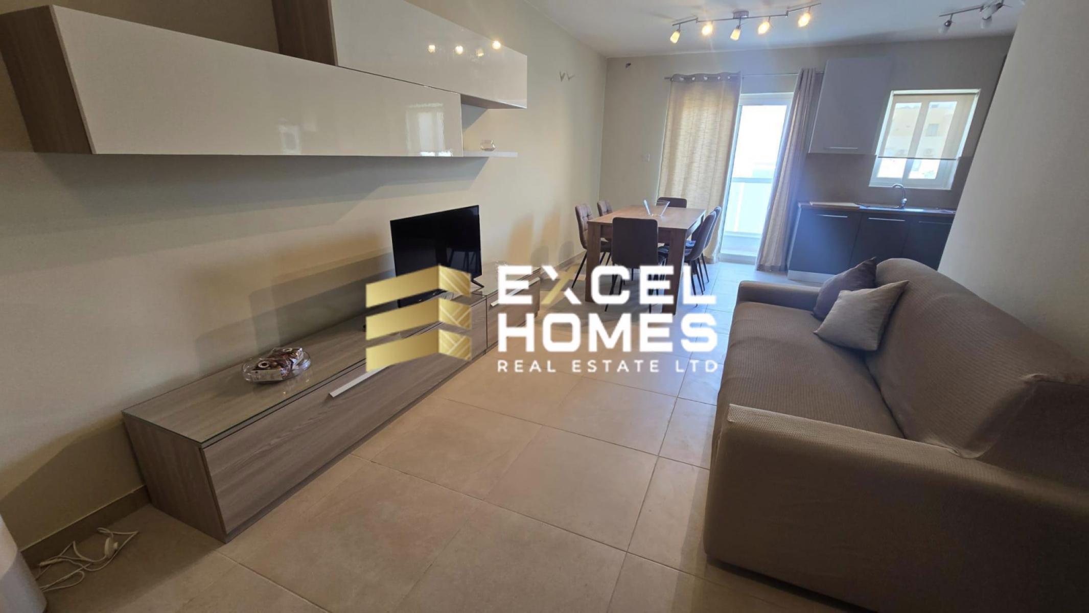 2-bedroom apartment to let in Buġibba