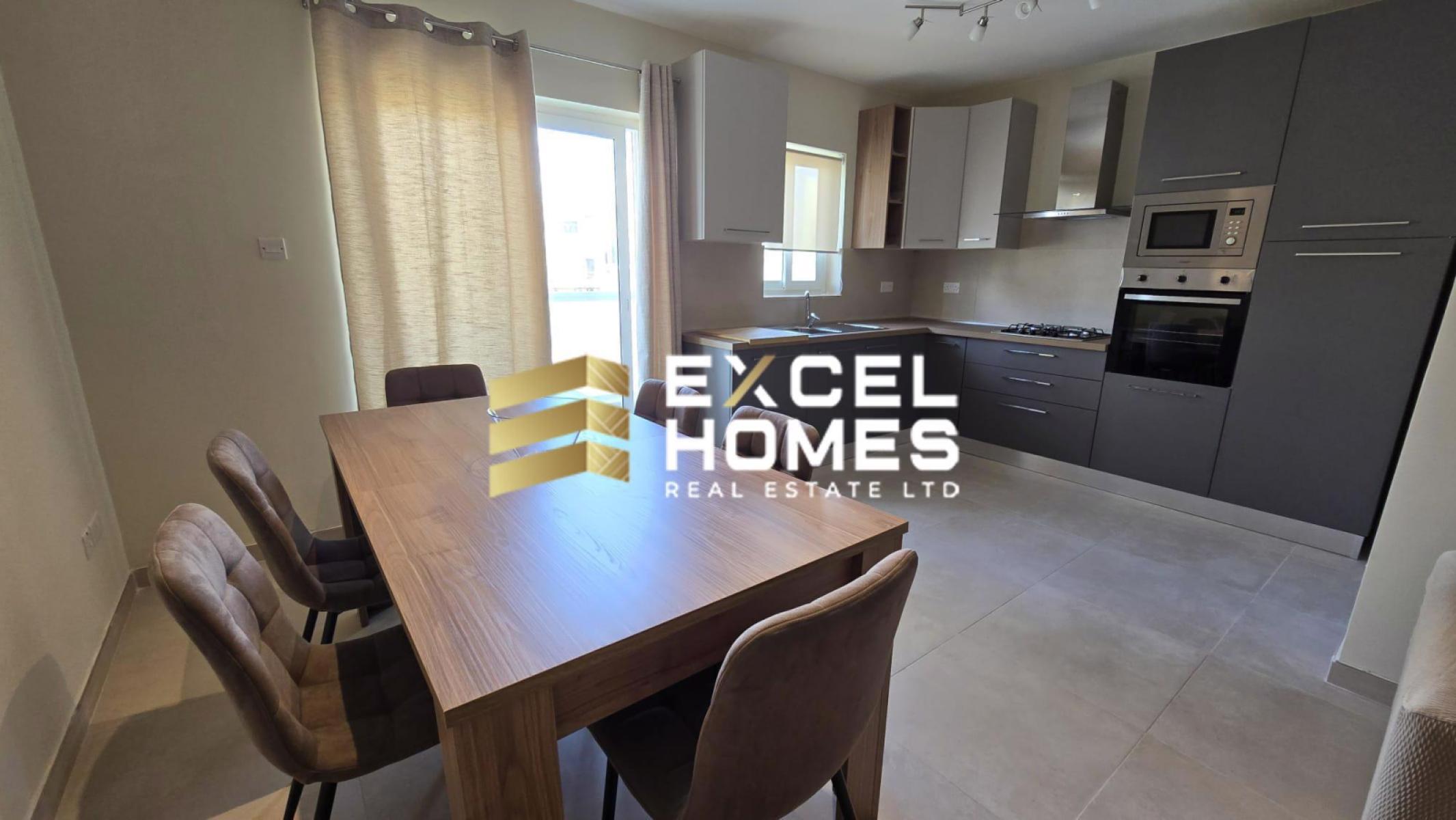 2-bedroom apartment to let in Buġibba