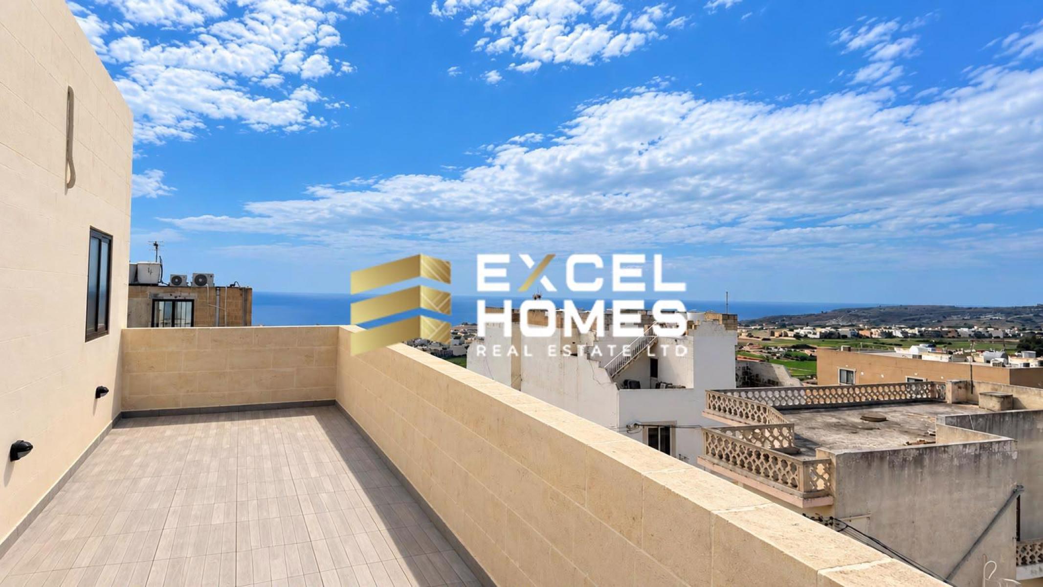 2-bedroom penthouse to let in Nadur