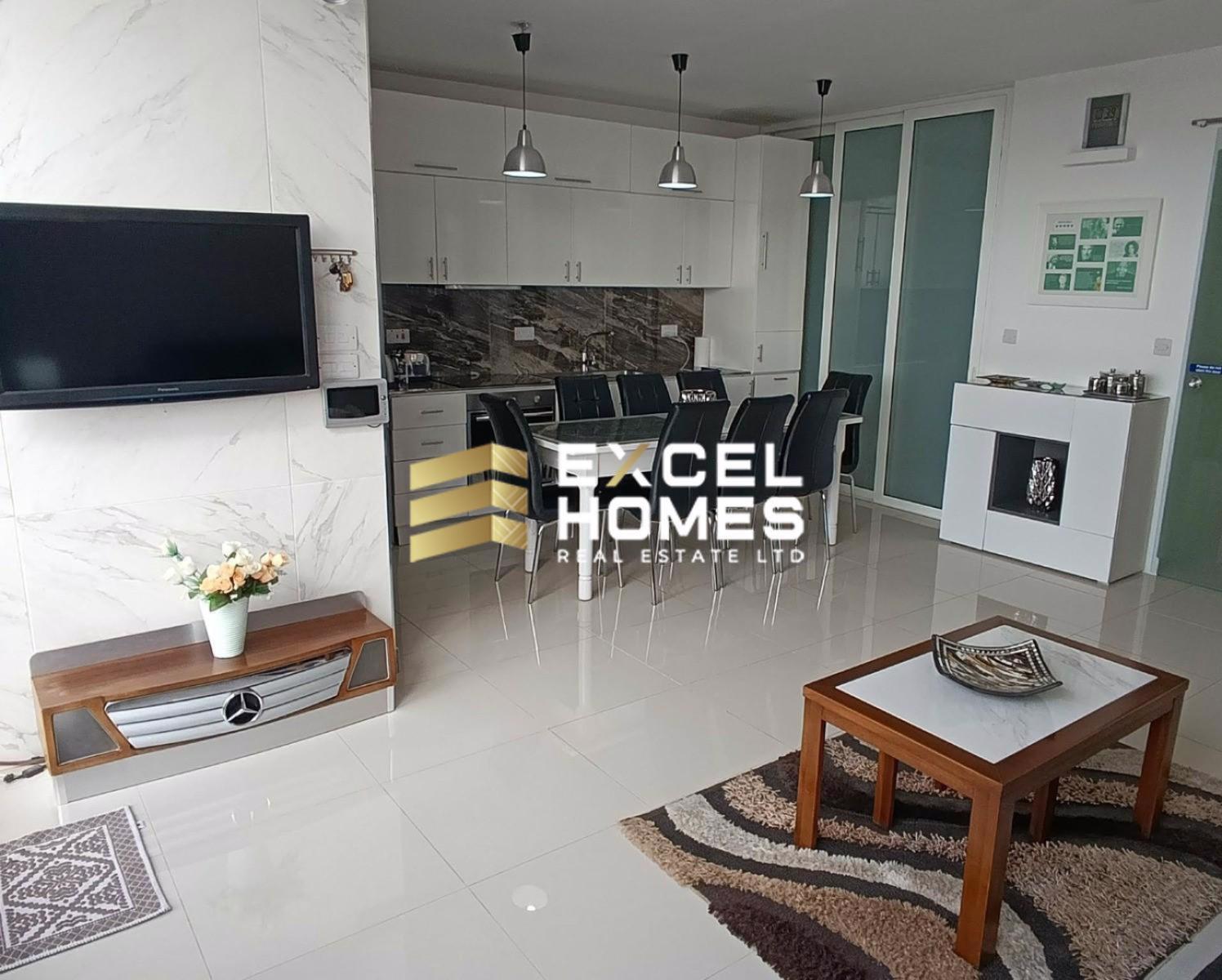 2-bedroom penthouse to let in Marsaskala