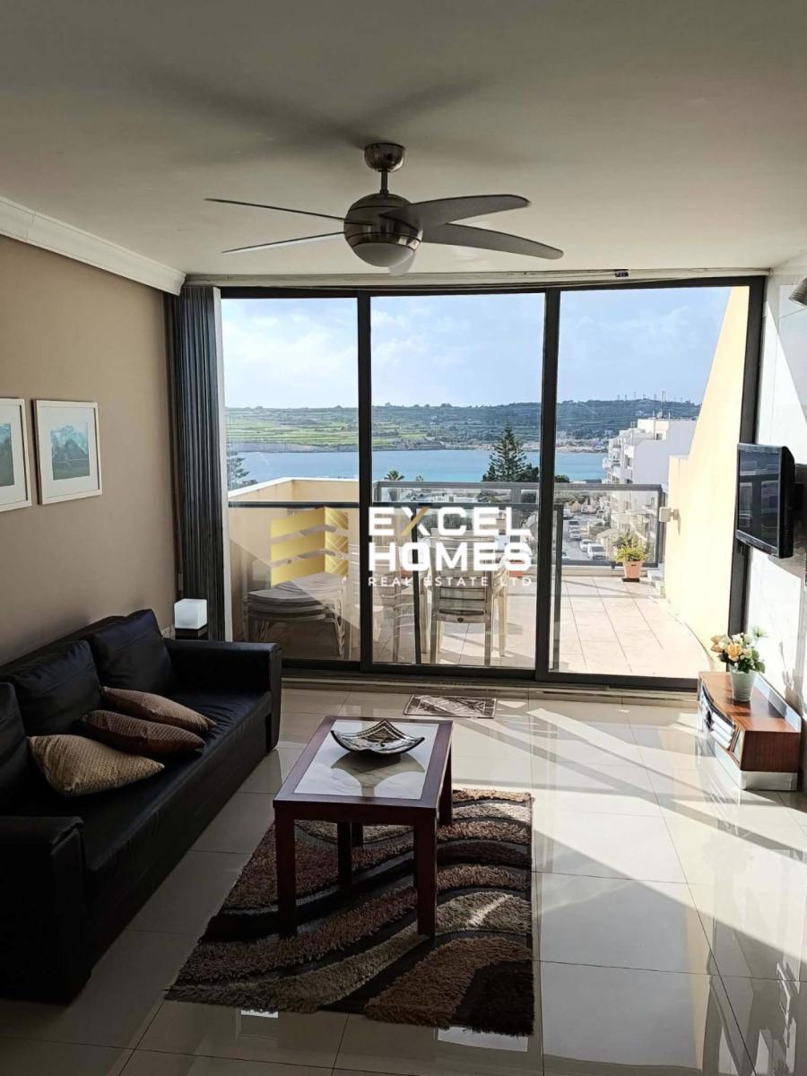 2-bedroom penthouse to let in Marsaskala