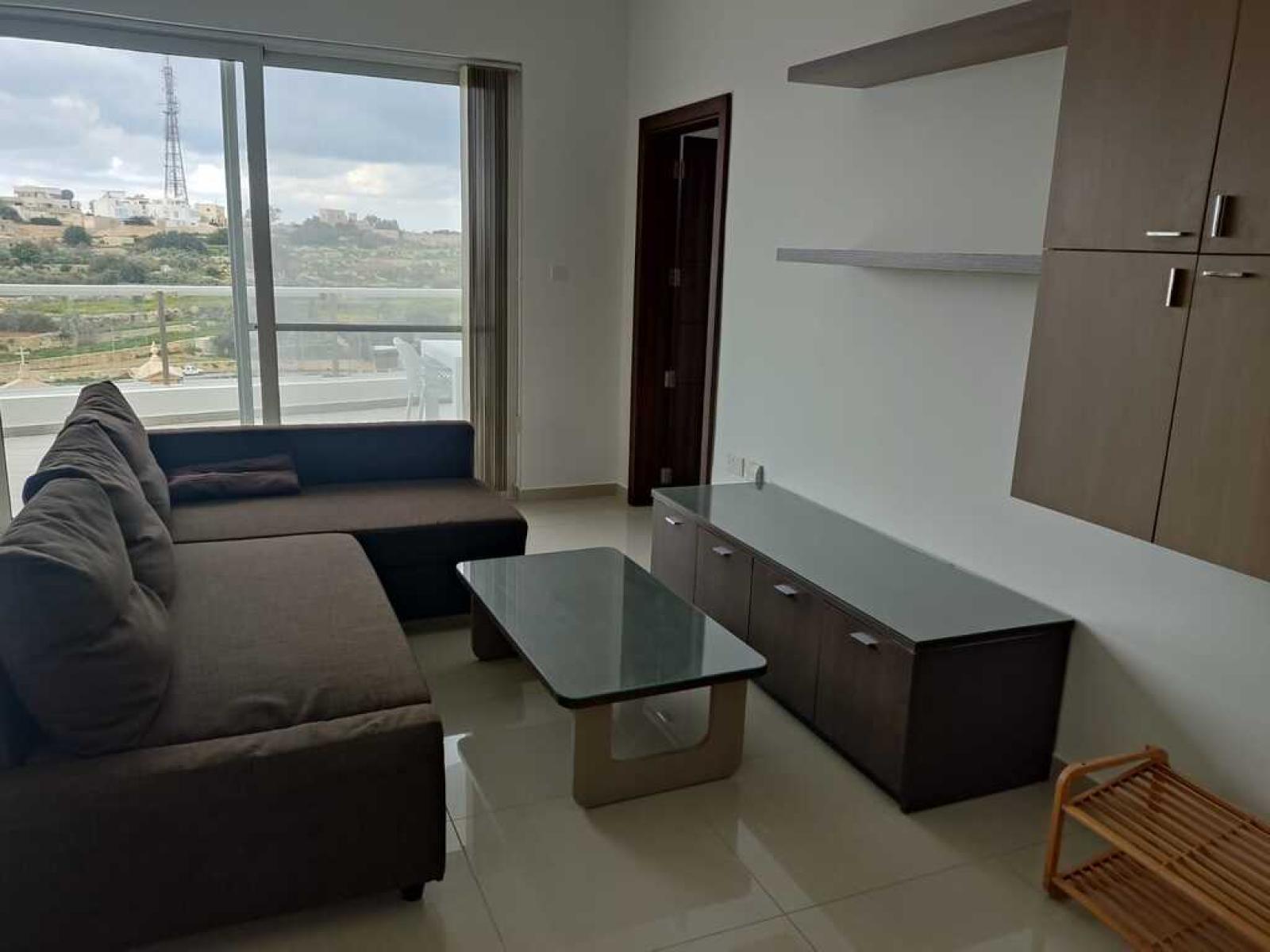 1-bedroom apartment to let in Għargħur