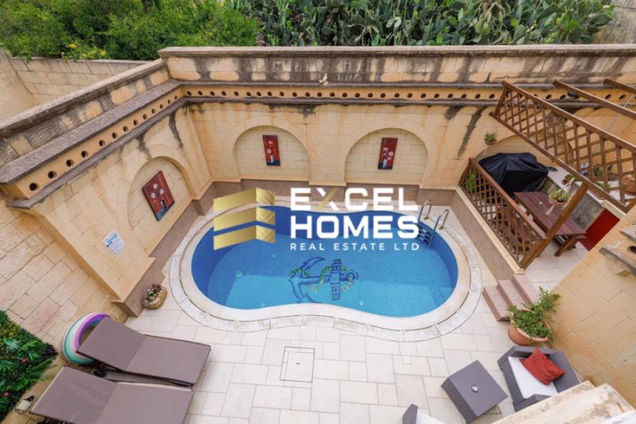 4-bedroom farmhouse to let in Żebbuġ (Gozo)